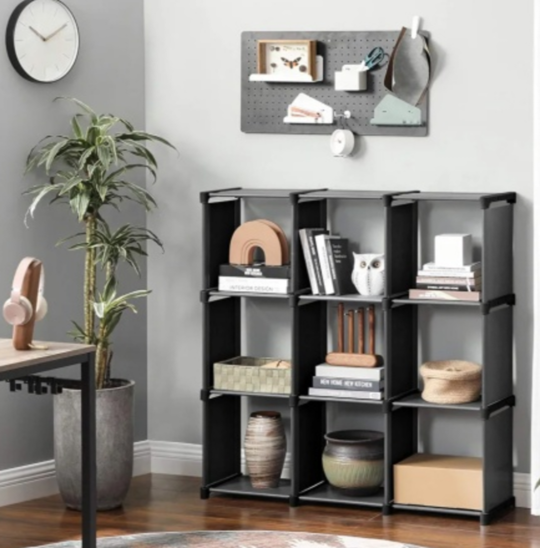 9-Cube Storage Shelf Organizer