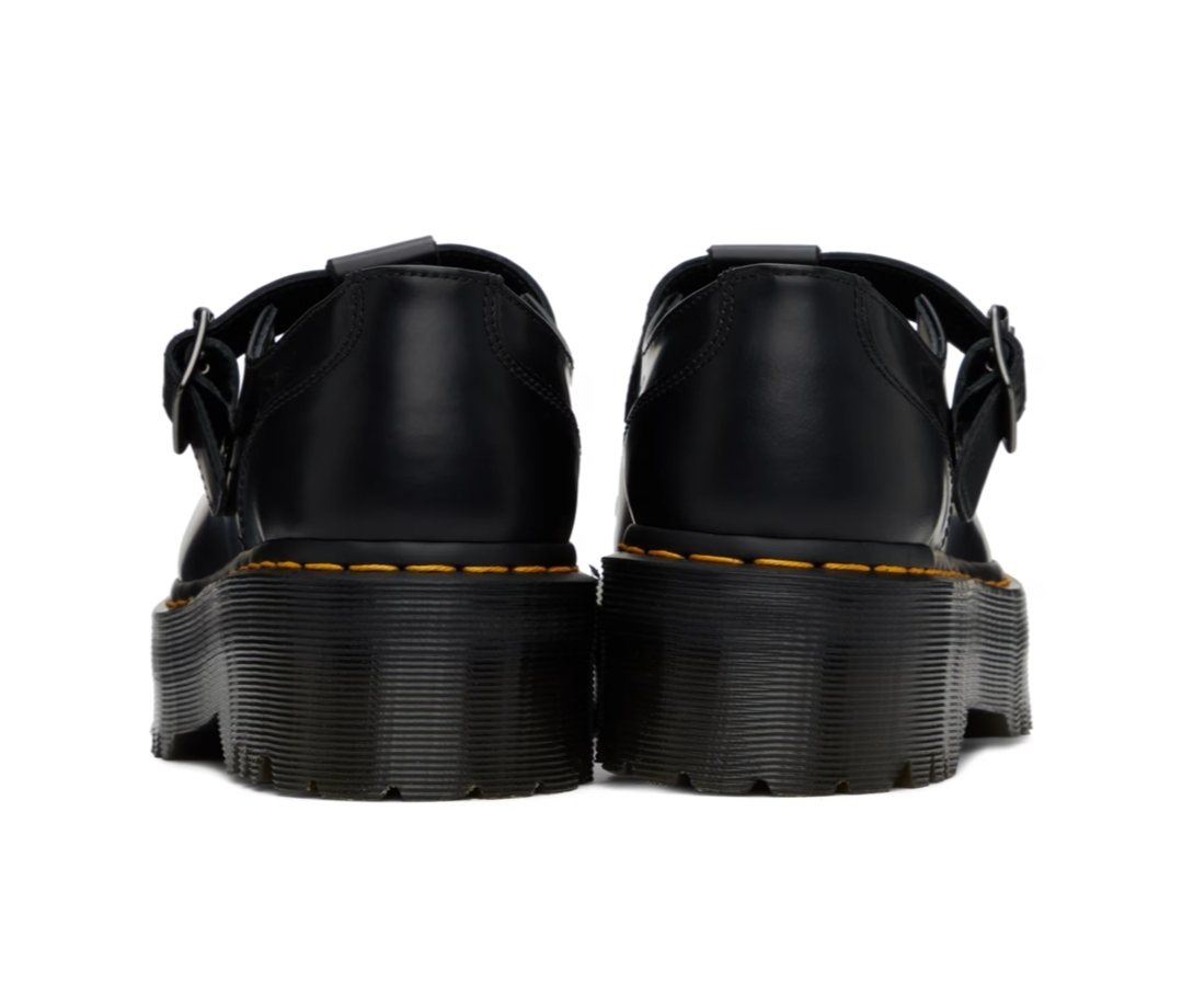 Dr. Martens Black Platform Mary Janes