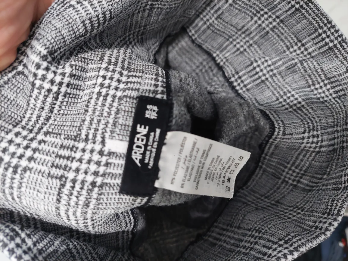 Girls Ardene Plaid Leggings image indicator(2)