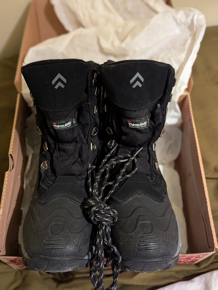 Black Winter Boots Waterproof - Read the description! ⚡💥 image indicator(2)