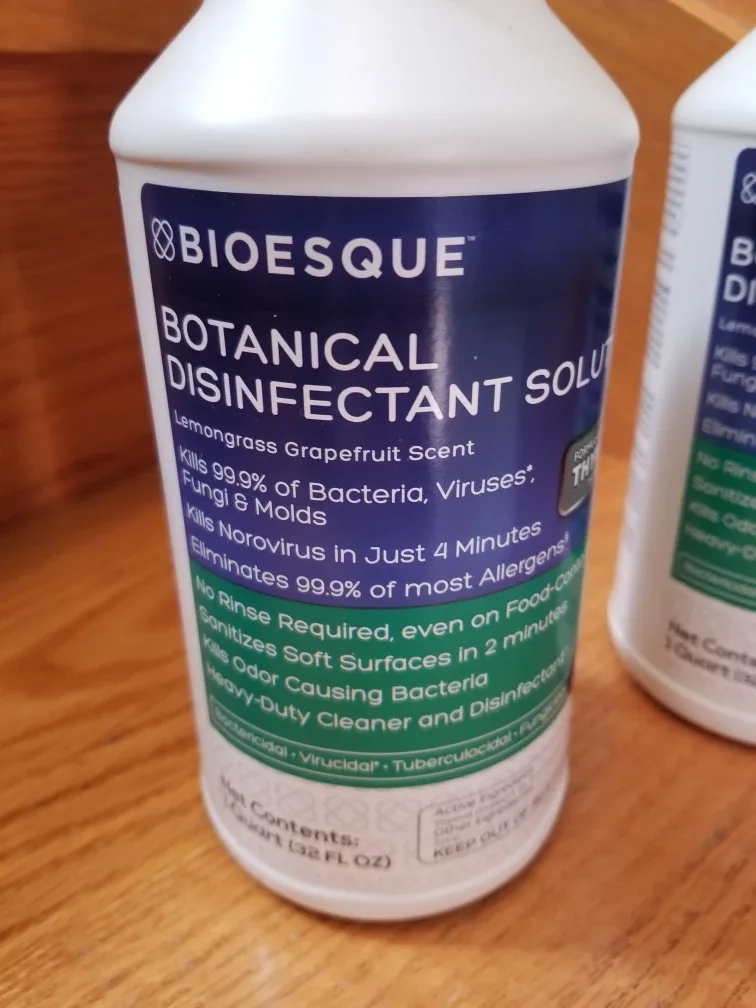 Bioesque Botanical Disinfectant Solution - 32 oz. Brand new image indicator(2)