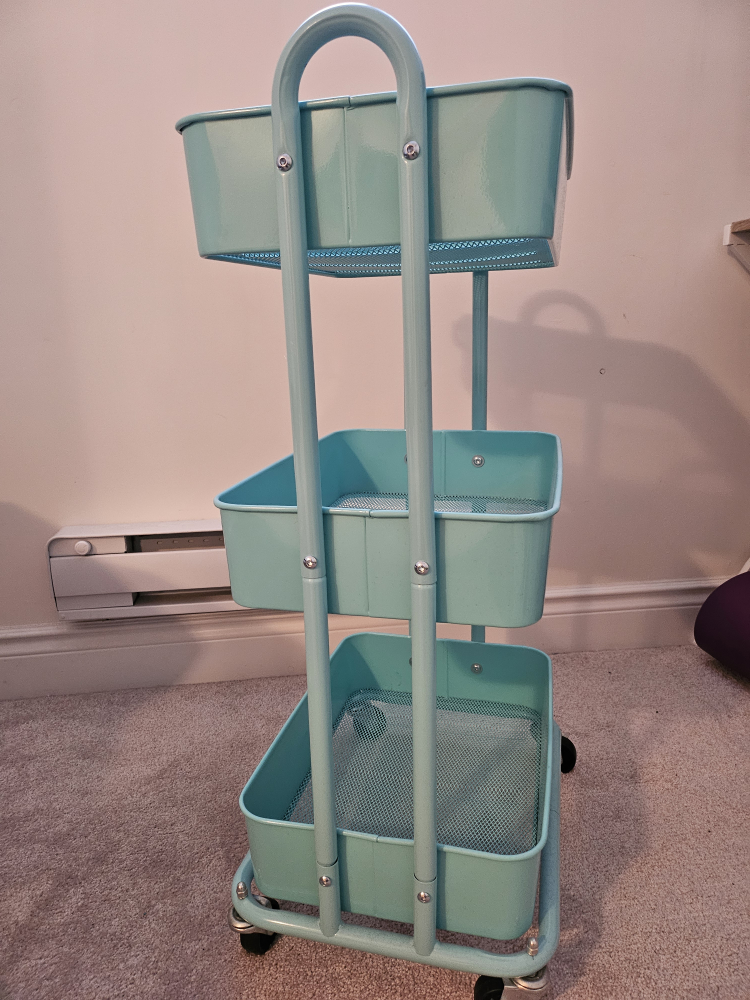 Three-Tier Rolling Cart - photo 2
