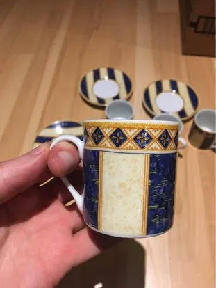 Multiple Choice Coffee Basics Espresso Cups and Saucers image indicator(5)