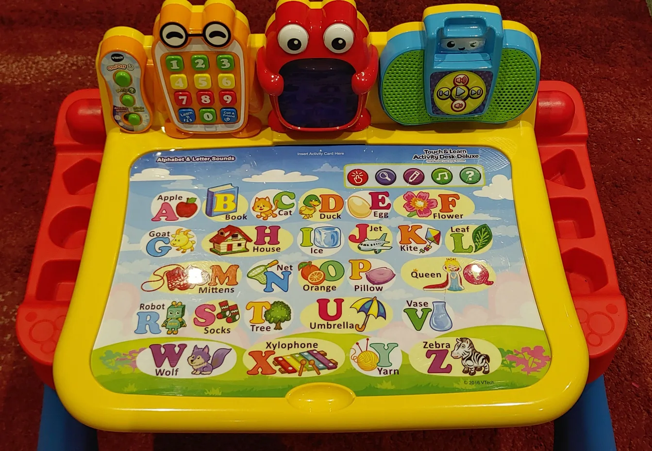 Vtech touch & learn activity desk deluxe - English edition image indicator(3)