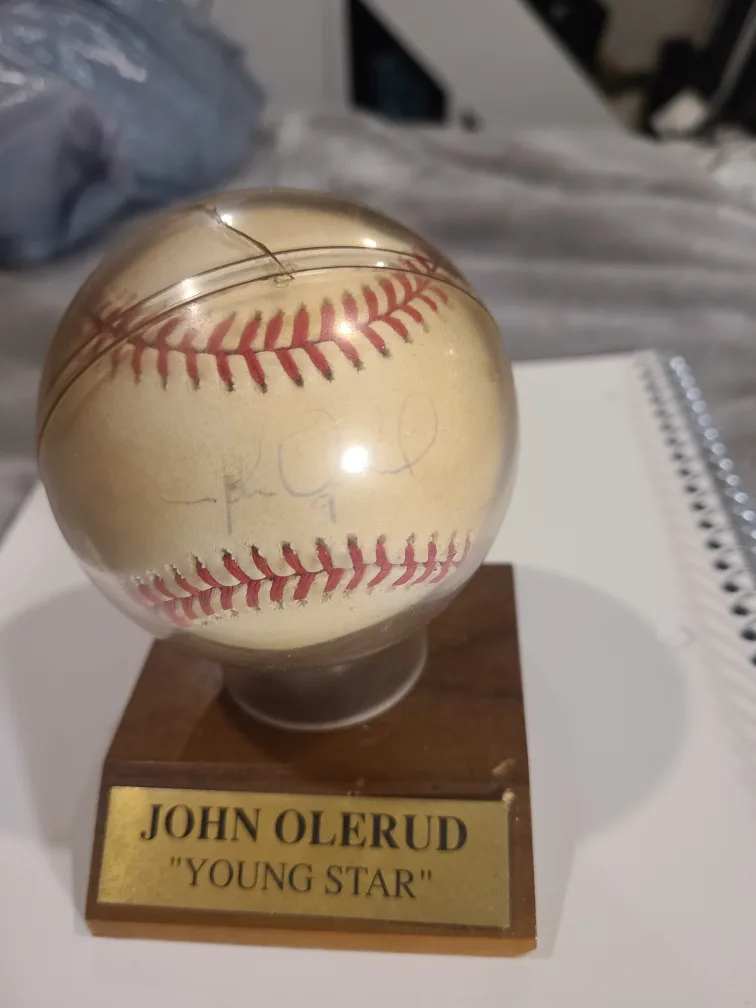 John Olerud Signed 1992 World Series Baseball image indicator(5)