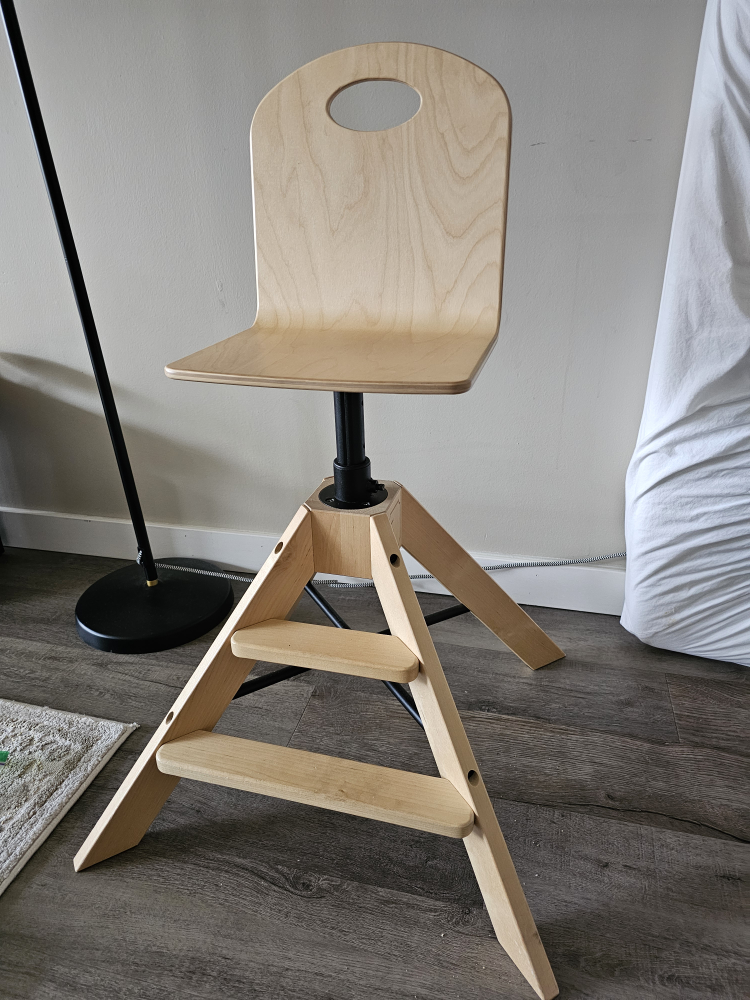 IKEA GRAVAL High Chair with Tray and Steps - photo 4