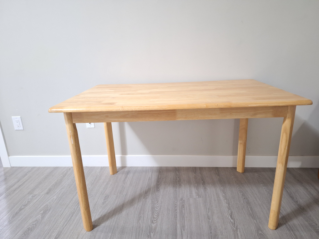 Glossy Wooden Table