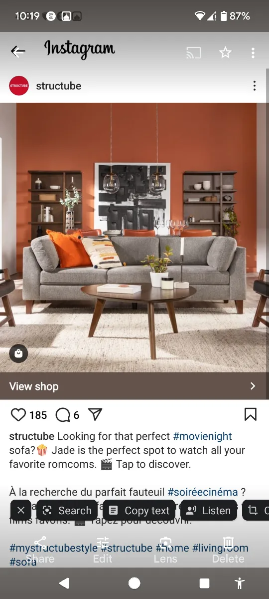 Sofa Couch from Structube image indicator(4)