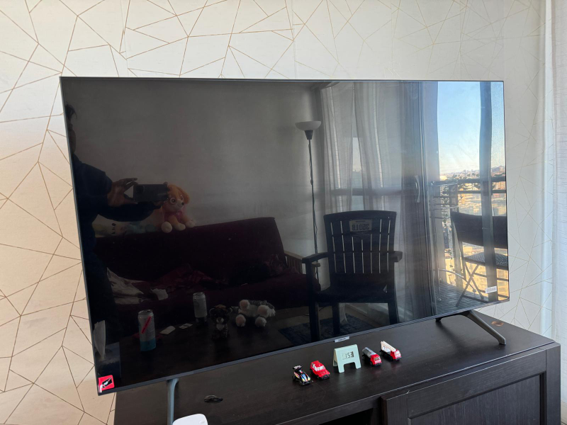 Samsung TV 55 Inches with coverage Protection