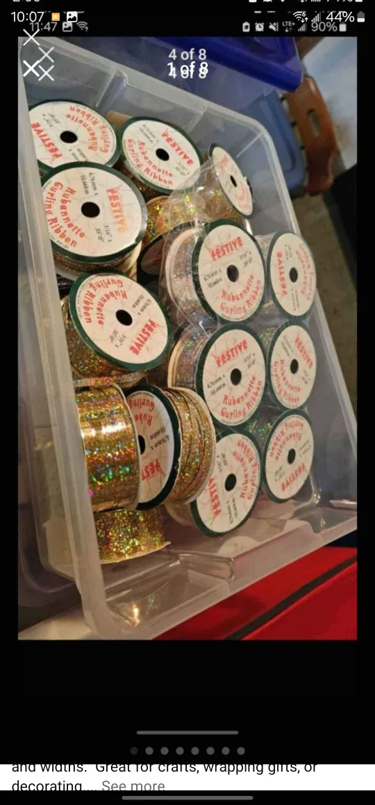 ribbon/ bow ties - wrapping gifts supplies image indicator(5)