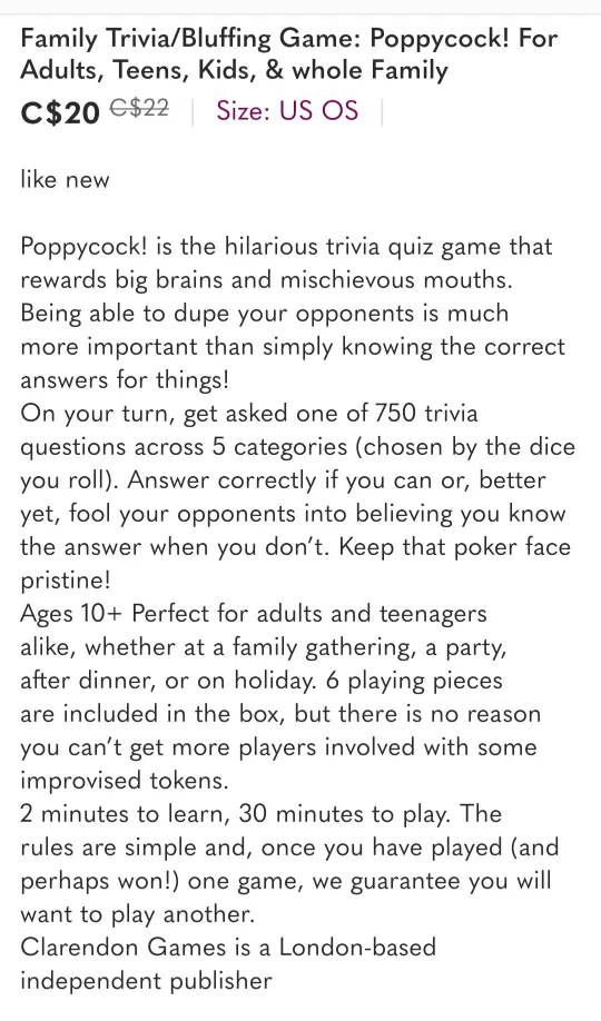 Poppycock! The Hilarious Bluffing Trivia Quiz Game image indicator(3)