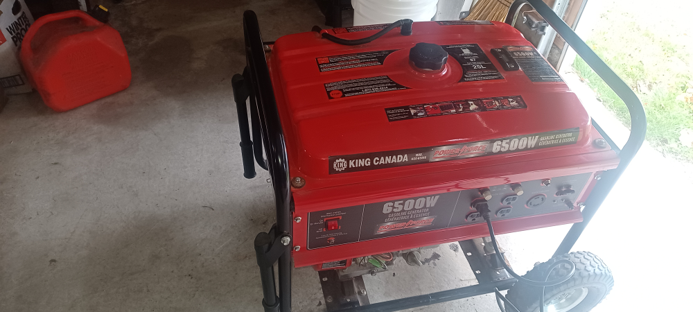 King Canada 6500W Powerforce Generator - photo 4