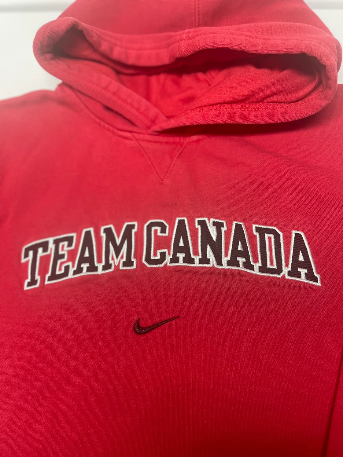 Team Canada Nike Red Hoodie image indicator(6)