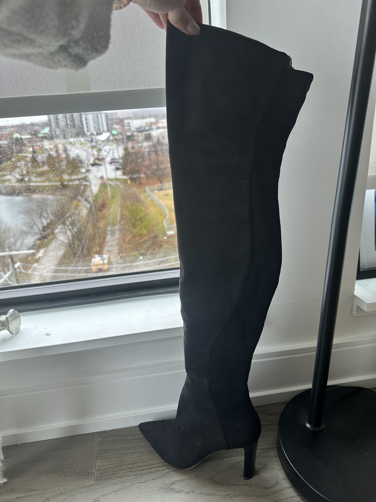 ALDO Black Over the Knee Boots