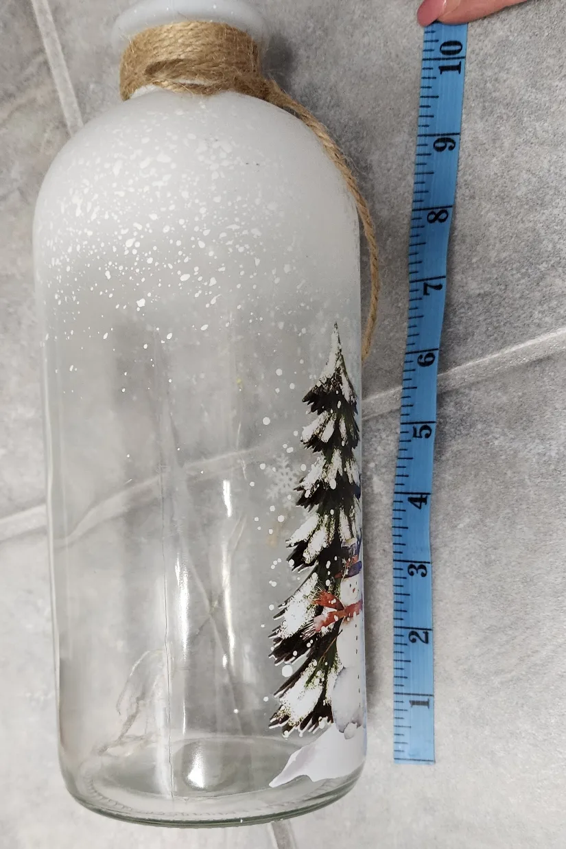 NEW Snowman LED Let It Snow Christmas Decor Bottle image indicator(6)