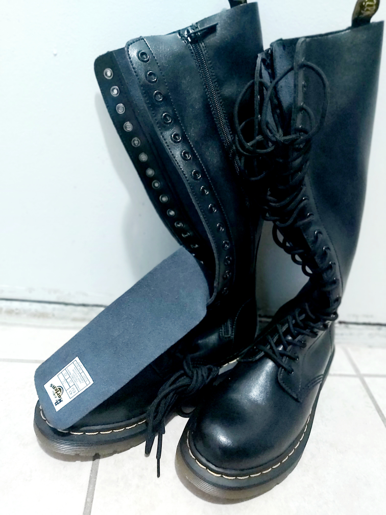 Dr. Martens Black Knee High Boots - photo 2