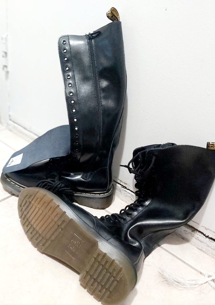 Dr. Martens Black Knee High Boots - photo 4