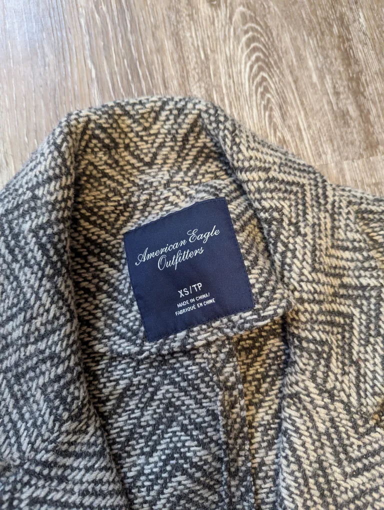 American Eagle Outfitters wool coat image indicator(2)