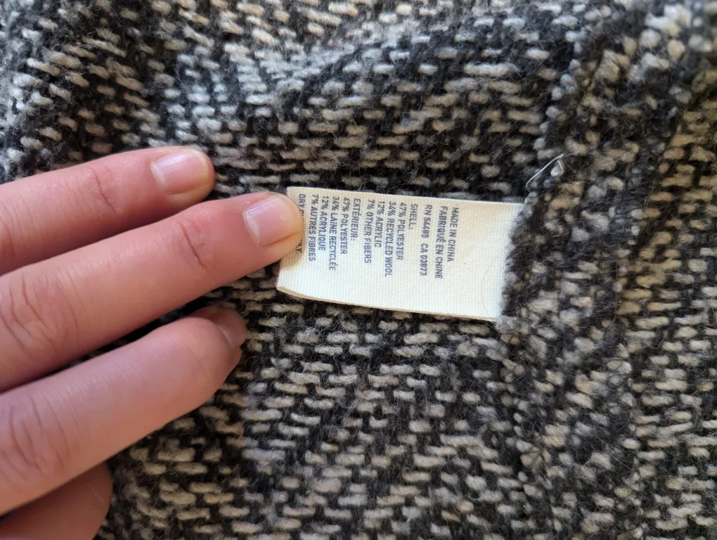 American Eagle Outfitters wool coat image indicator(3)