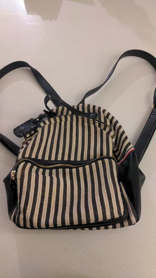 Striped Mini Backpack #freecycle thumbnail