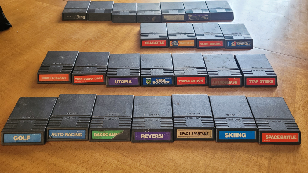 Vintage Retro 1979 Mattel Intellevision Atari games - photo 2
