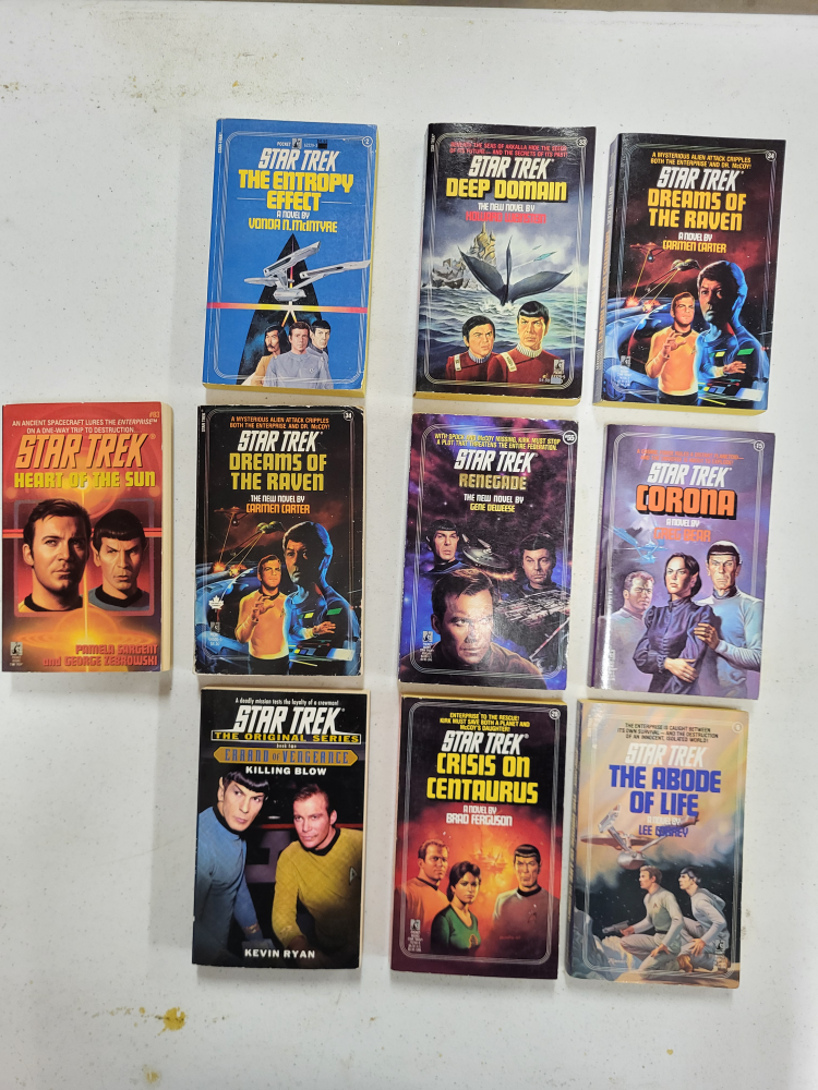 Star Trek Paperback Books