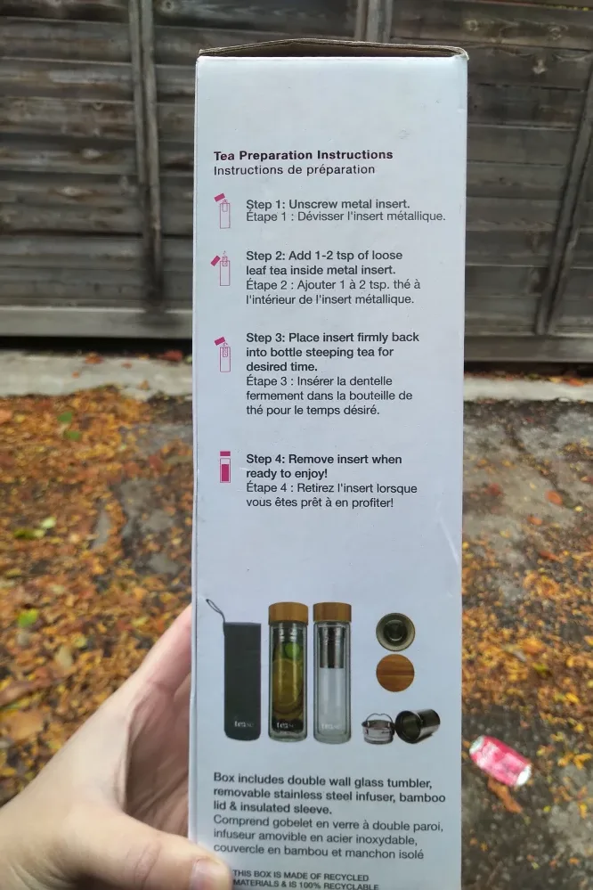 Tease Glass Tumbler (Grey) image indicator(2)