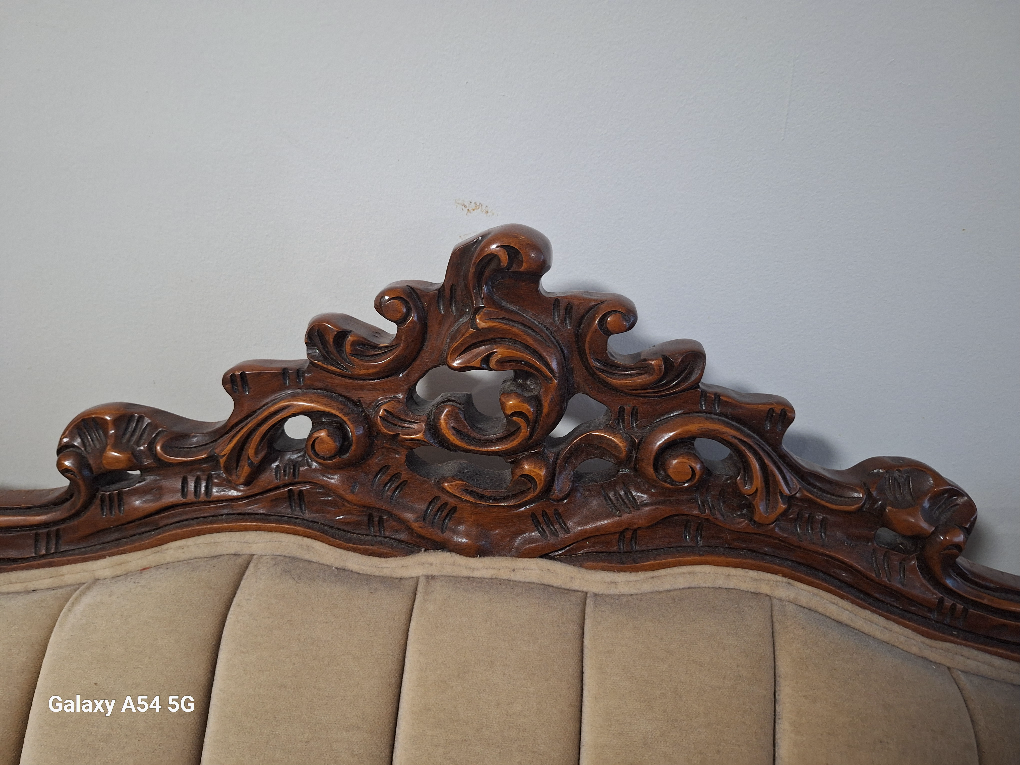 vintage couches 3 seats and small couch 🧡 - photo 4