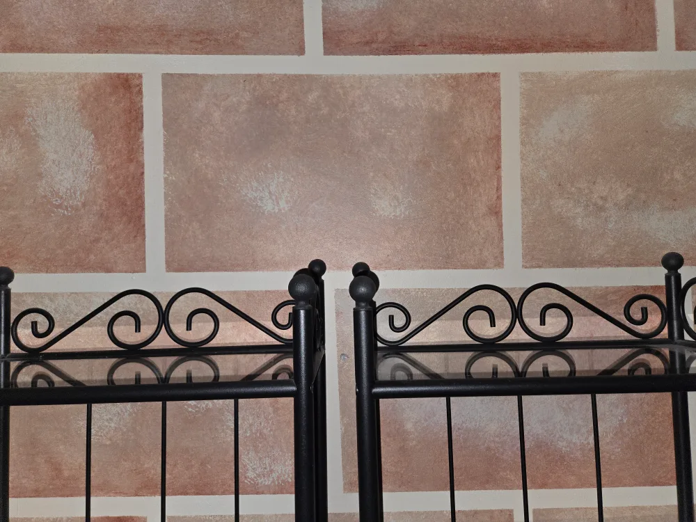 Black Metal Shelf Unit image indicator(2)