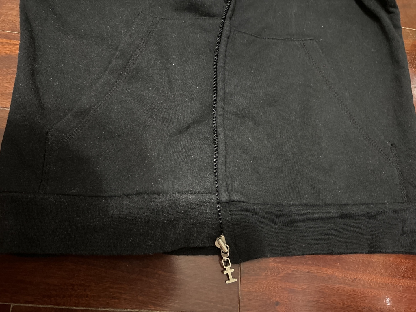 IZOD Movement Black Fleece Lined Zip Up Hoodie - photo 4