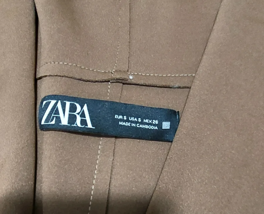 Zara Suede Hooded Coat image indicator(2)