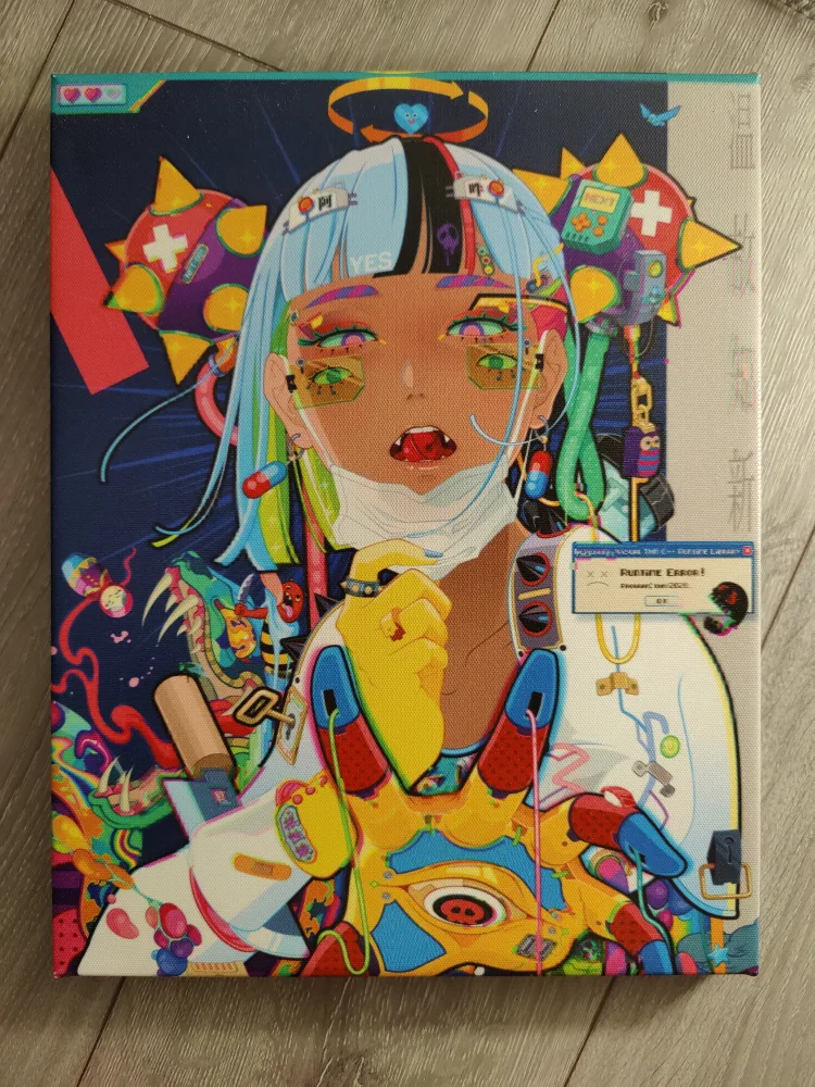 Art Print -  Cyberpunk art by MITSUME thumbnail