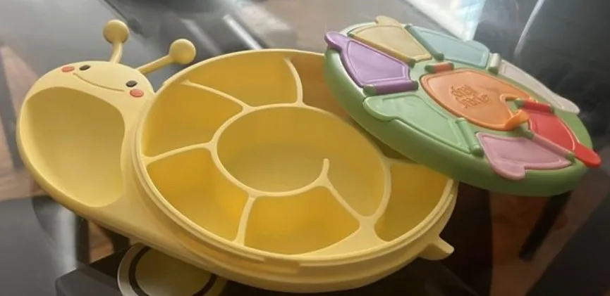 BoBaby Snail Snack Container - Yellow image indicator(4)