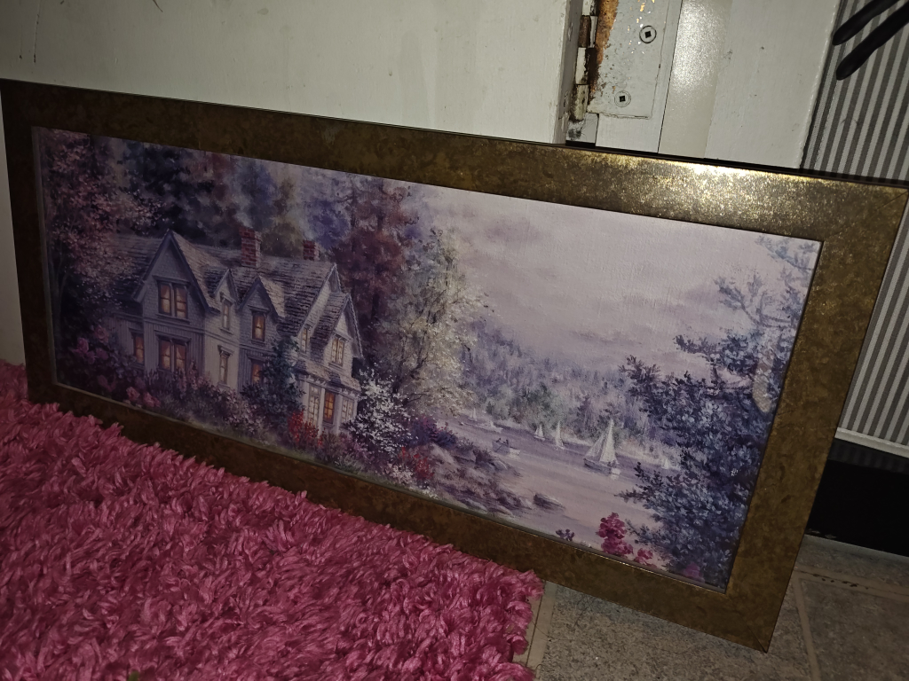 Framed Vintage Painting