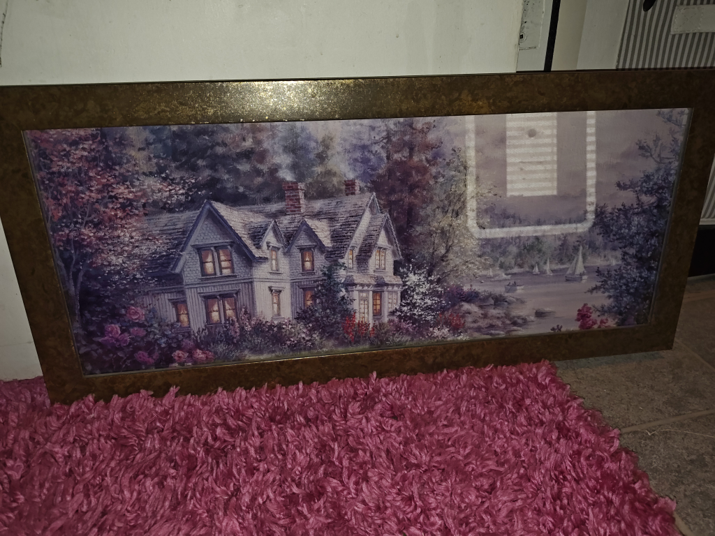 Framed Vintage Painting - photo 2