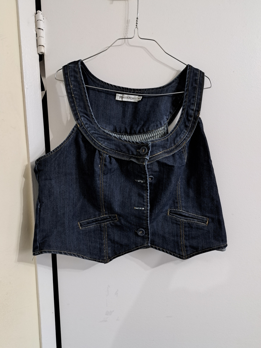 Women's Denim Vest