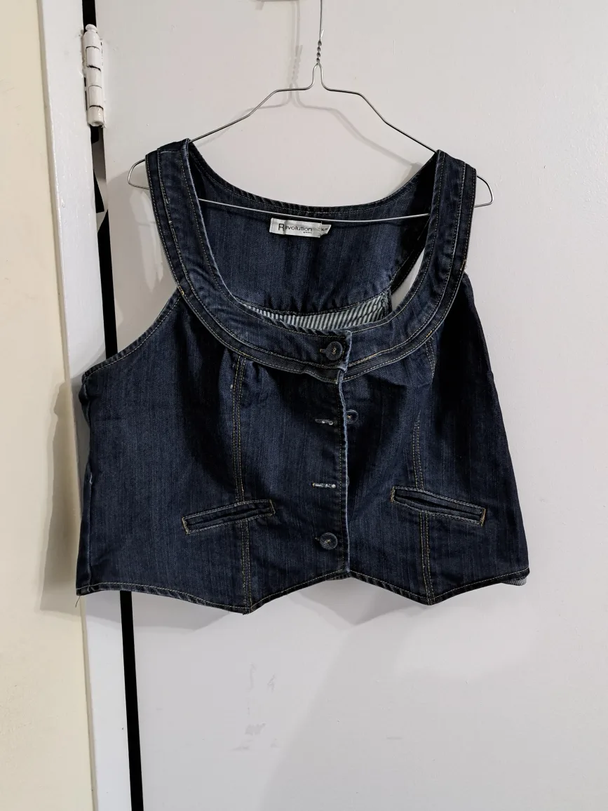 Women's Denim Vest thumbnail