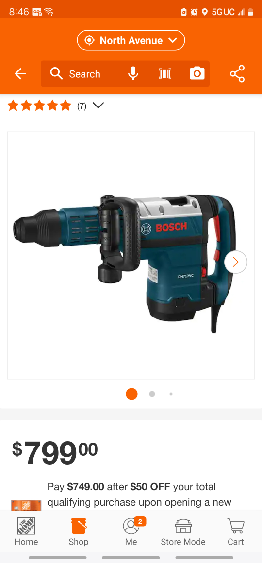 Bosch Demolition Hammer