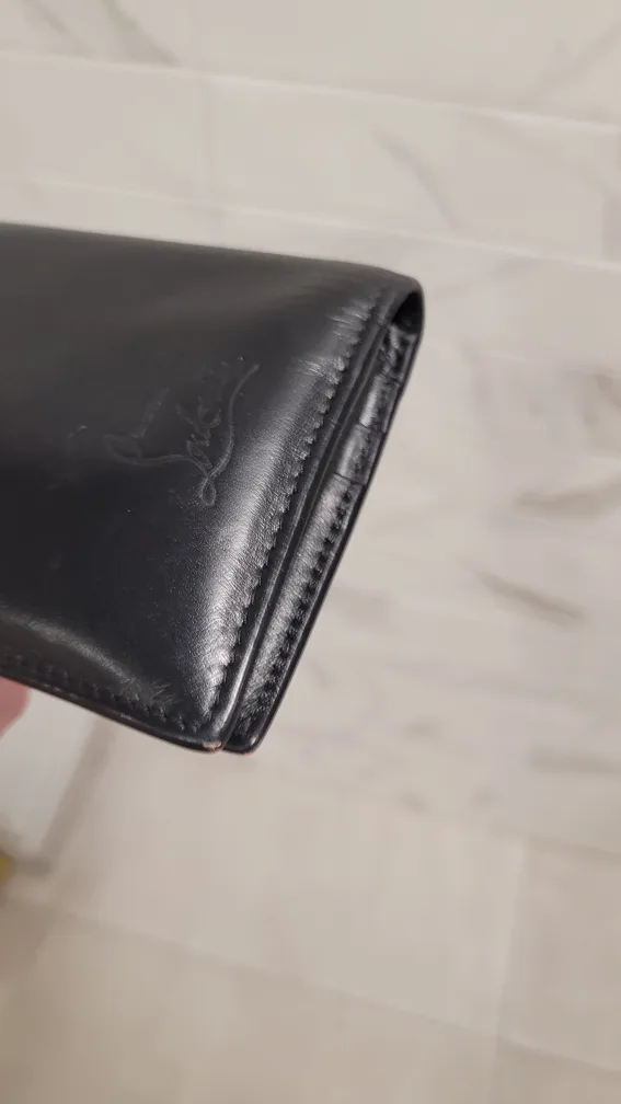 Authentic Christian Louboutin Spiked Wallet image indicator(10)