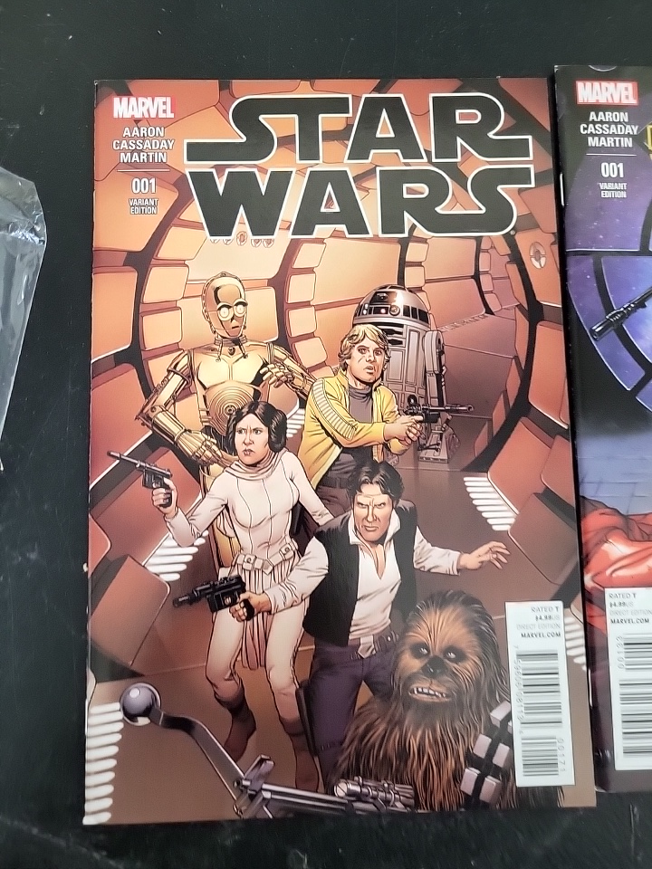 Star Wars #1 Variant Comic Book Set - photo 4