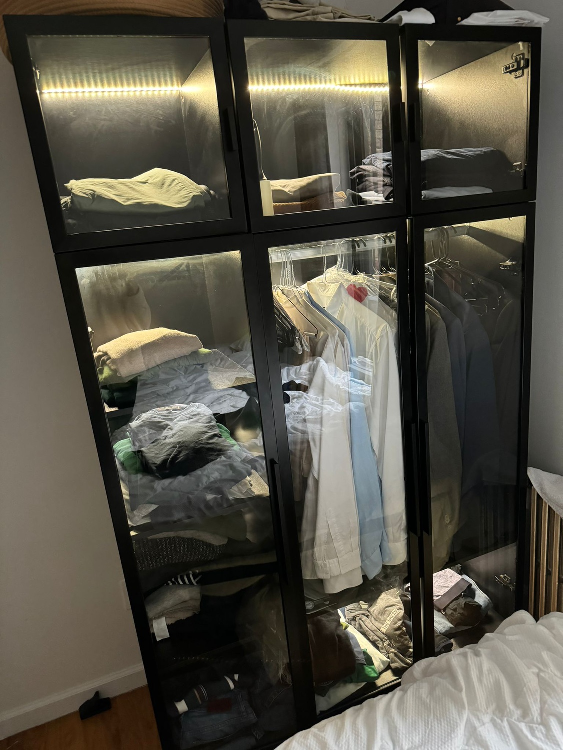 Glass Door Wardrobe