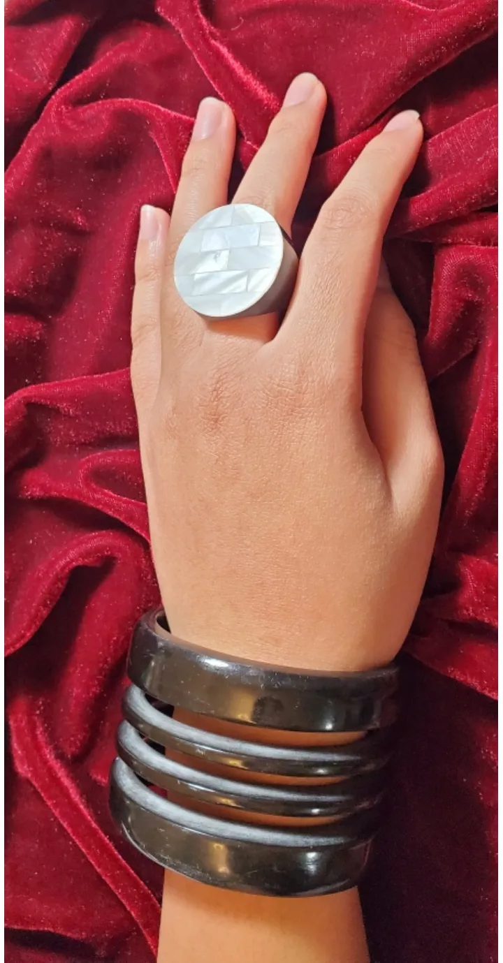 Horn Cuff Bracelet and ring image indicator(7)