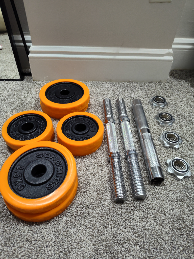 Songmics Modular Dumbbell/Barbell Set
