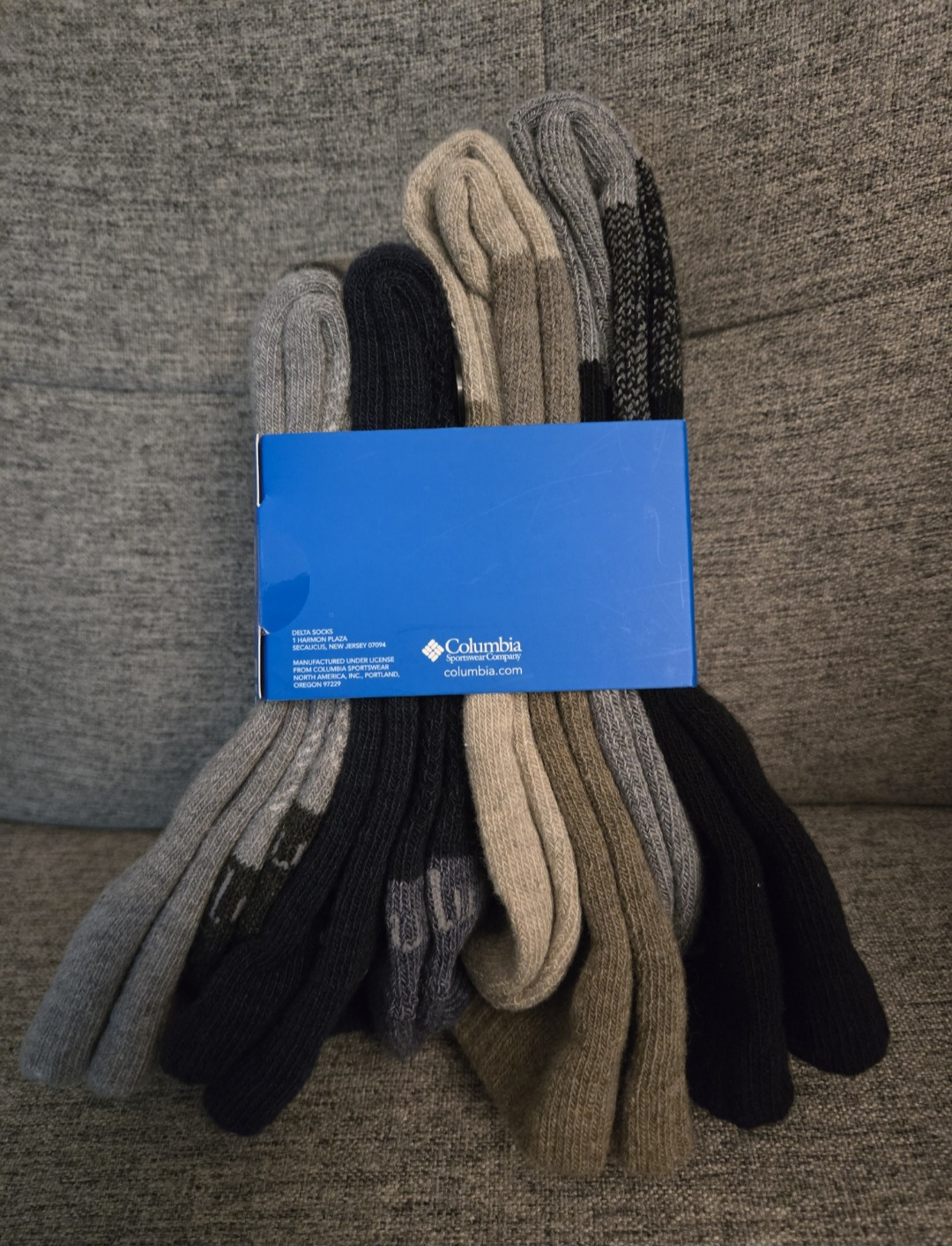 Columbia Men's Crew Socks - Wool blend - 4 pairs - photo 4