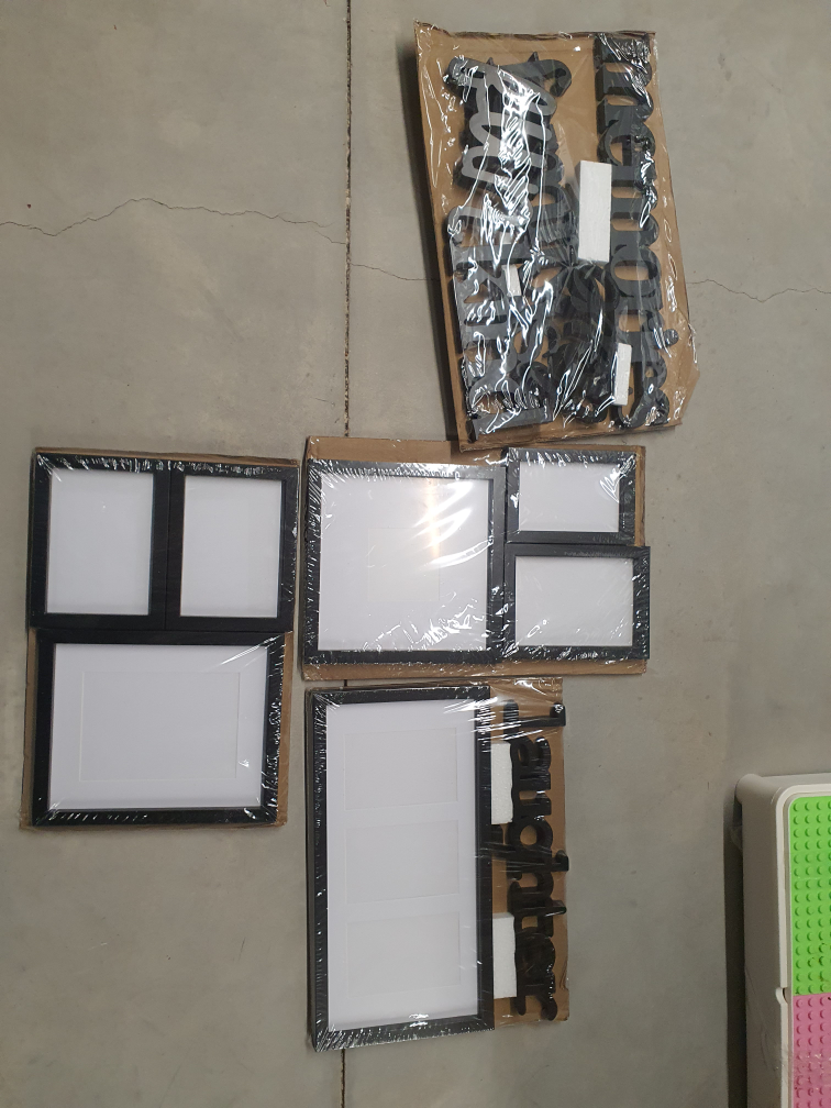 picture frames with writings