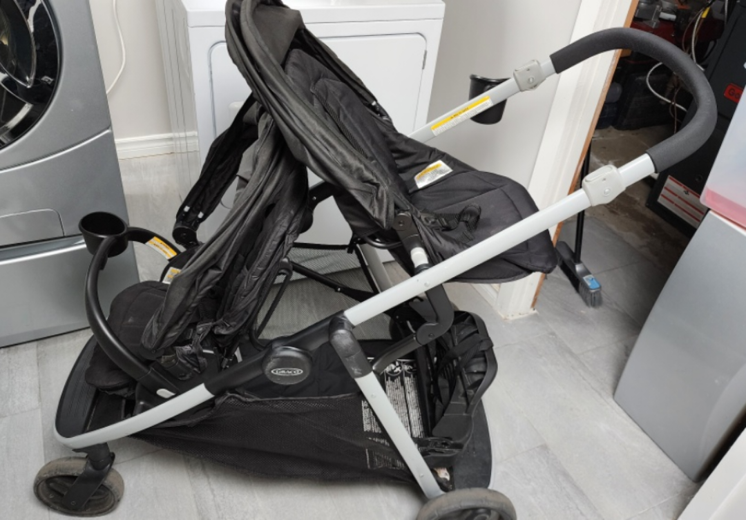 graco ready2grow double stroller - photo 2