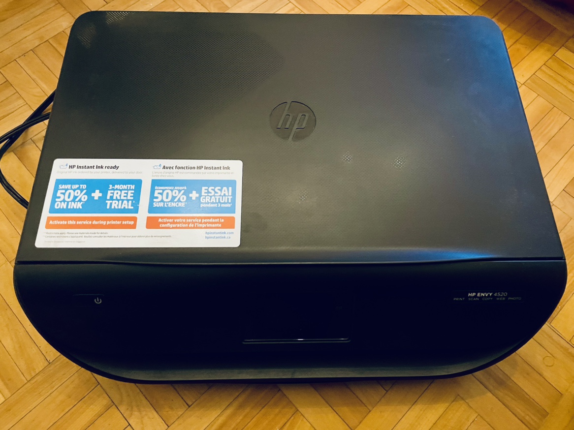 HP ENVY 4520 PRINTER