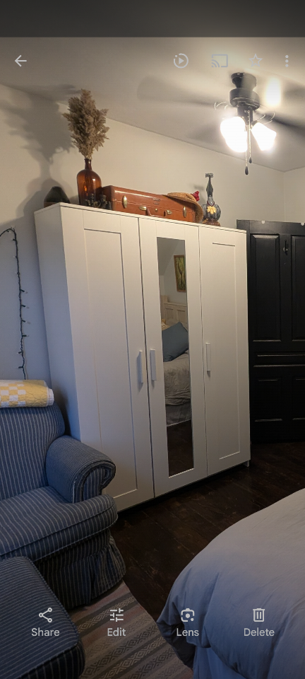 IKEA BRIMNES Wardrobe with Mirror