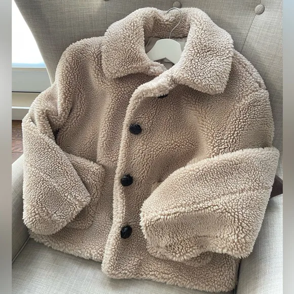 Zara Teddy Bear Jacket image indicator(3)