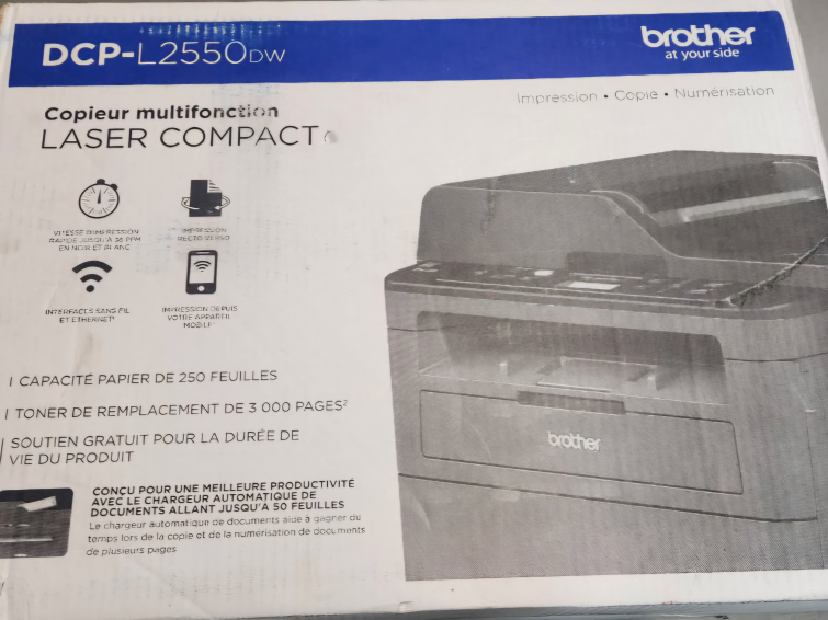 Brother DCP-L2550DW Compact Laser Multifunction Copier - photo 2